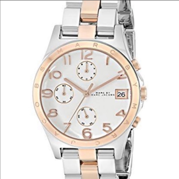 Marc Jacobs watch rose gold and silver - Picture 1 of 11